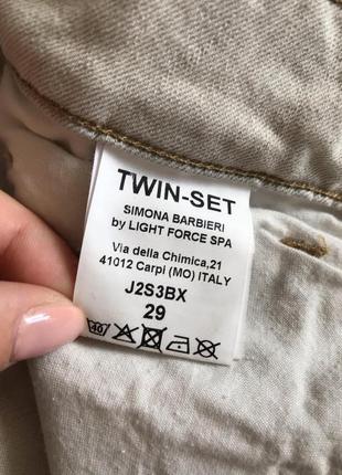 Made in italy twin-set джинсы  дерзкие и модные оригинал5 фото