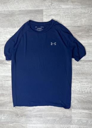 Under armour the tech tee футболка м размер синяя4 фото