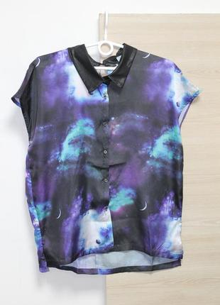 Блуза с принтом космос the love brand