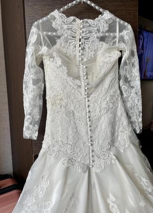 Платье свадебное daria karlozi4 фото