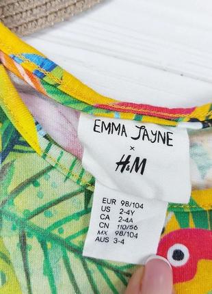 Платьице от emma jayne × h&m 2-4 лет, 92-104 см. 3