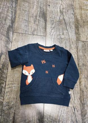 Свитшот, свитер, liegelind, р. 74-80, 9-12мес.