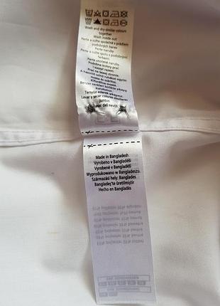 Біла чоловіча сорочка від f&f 5