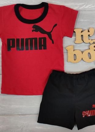 Літній костюмчик пума 🔥 до 122 см. ціна залежить від розміру