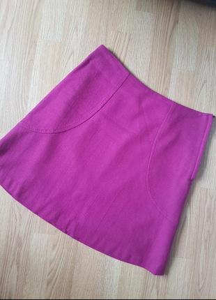 Шерстяна юбка h&m размер s-m2 фото