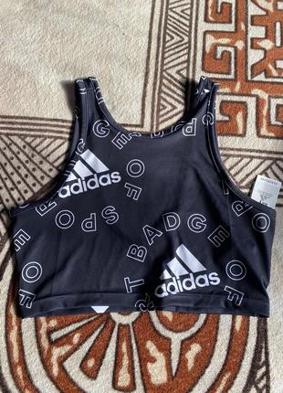 Спортивний топ adidas, куплено на фірмовому сайті, новий1 фото