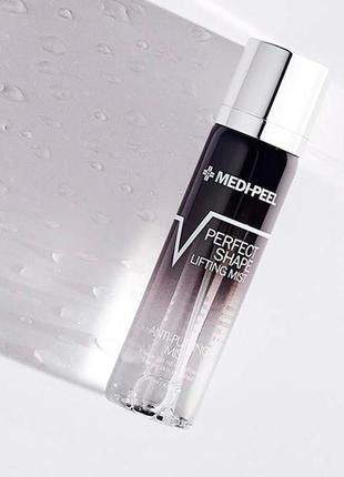 Medi peel v-perfect shape lifting mist увлажняющий мист для лица с пептидами