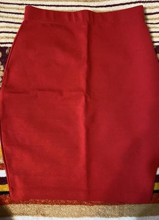 Спилница,красная союзница,короткая союзница,женская союзница,юбка,красная юбка.женская юбка1 фото