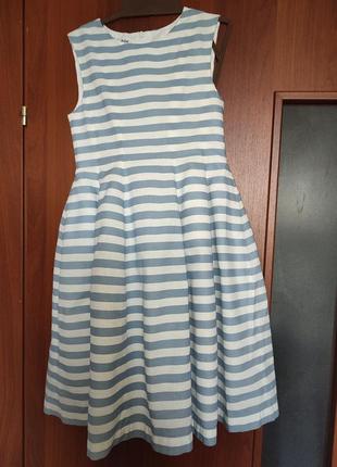 Продам праздничное натуральное льняное платье украинского производителя the poise на девчмке р.128