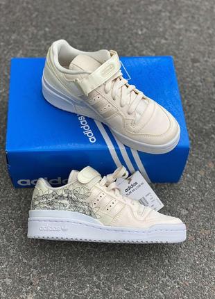 Нюдові жіночі кросівки adidas originals  forum 84 low w 35-36 розмір4 фото