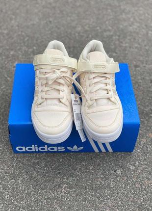 Нюдові жіночі кросівки adidas originals  forum 84 low w 35-36 розмір3 фото