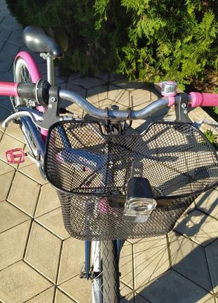 Велосипед для дівчинки b'twin 24"7 фото