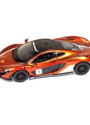 Машинка kinsmart "mclaren p1" (оранжевая)