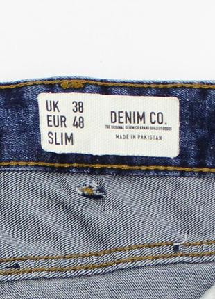 Стеревые джинсовые шорты, слегка зауженные3 фото