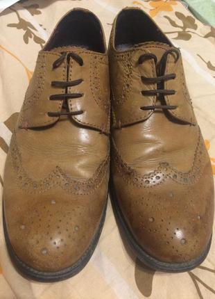 Burton menswear london броги оксфорди туфлі 27-27.5 см3 фото