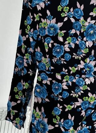 Сукня zara в квітковий принт5 фото