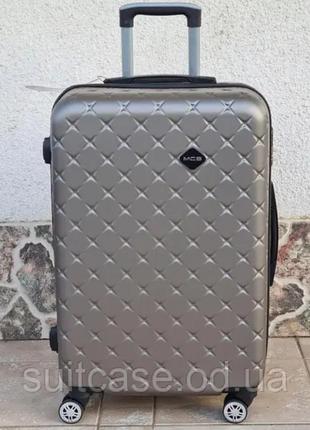 Чемодан валіза mcs 361 на спаренных колесах4 фото