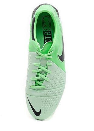 Кросівки-бутси футбольні nike ctr360 салатові 36.5 розмір 23.5 см стопа