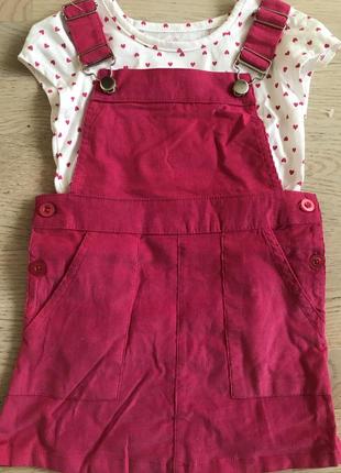 Комбинезон и футболка на 4 года англия