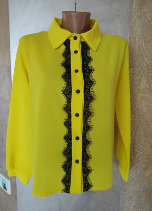 Ліквідаційний розпродаж 🤑. блузочка з мереживом на планочці .