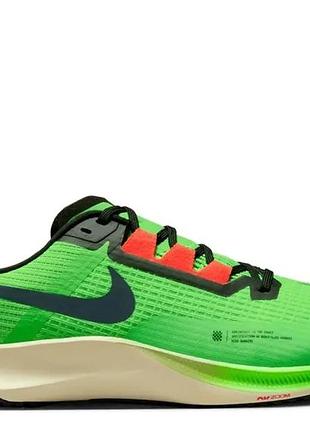 Кроссовки мужские для бега nike air zoom rival fly 3 green black (арт. dz4775-304)