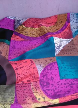 Красивенный шёлковый платок loredano4 фото
