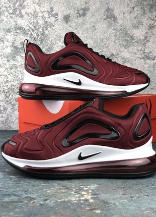 Мужские демисезонные кроссовки найк nike air max 720 bordo.