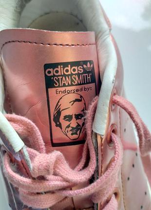 Adidas stan smith кроссовки женские 40 размер розовые адидас8 фото