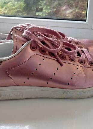 Adidas stan smith кроссовки женские 40 размер розовые адидас5 фото