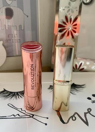 Помады revolution l’oréal красные насыщенные