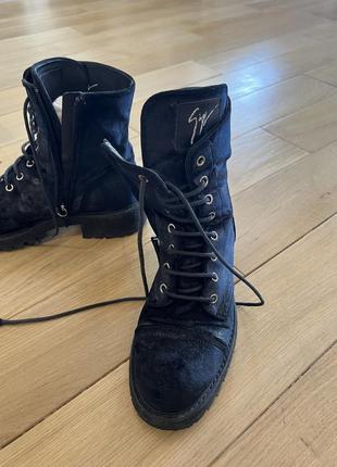 Ботинки черевики giuseppe zanotti чоботи