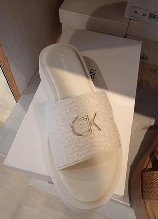 Шлепанцы calvin klein