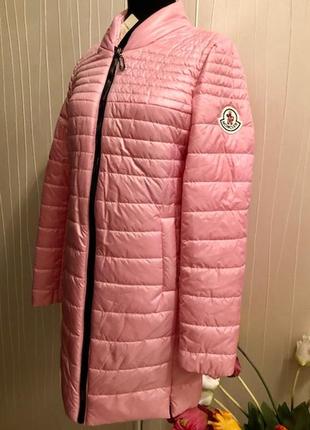 Куртка с водоотталкивающего лаке в стиле moncler.3 фото