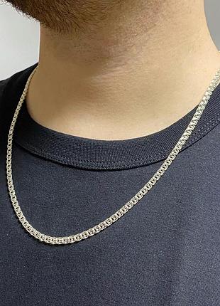 🇺🇦 цепь бискмарк серебро 925°