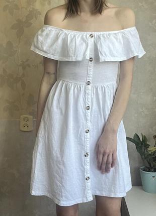 Біла сукня asos