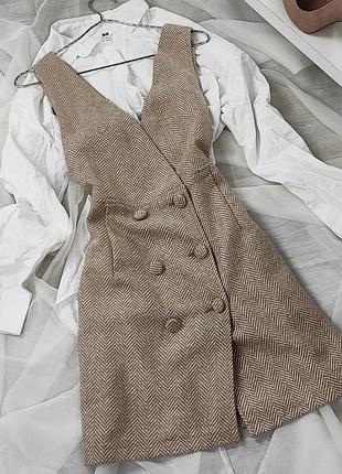 Твідовий сарафан primark
