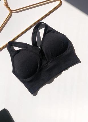 Топ для спорта лифчик бюстгальтер