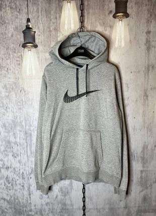 Оригинальное очень коассивое худи nike big logo из недавних коллекций