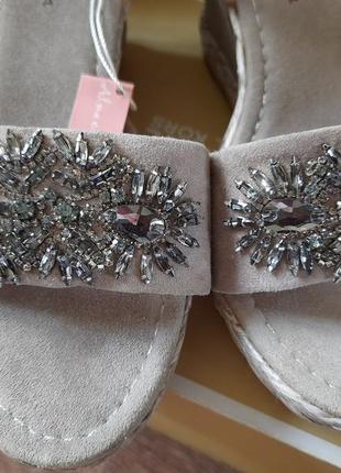 Босоножки испанского бренда alma en pena sandalia v18385 suede taupe aep010,раз 41  натуральная замш