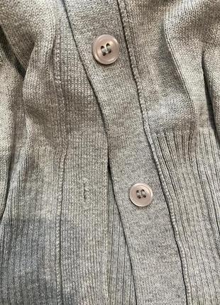 Сірий кардиган zara3 фото