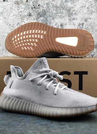 Женские лёгенькие летние кроссовки  адидас изи adidas yeezy boost 350 v2 sesame.5 фото