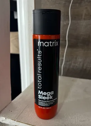 Matrix total results mega sleek conditioner кондиционер для гладкости, распив.