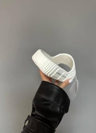 Сланцы adidas adilette white slides2 фото