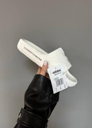 Сланцы adidas adilette white slides