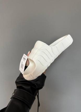 Сланцы adidas adilette white slides3 фото