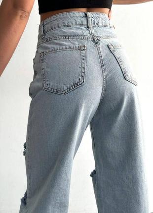 Джинсы с разрезами джинси з розрізами рвані джинси4 фото