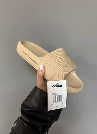 Сланцы adidas adilette beige slides