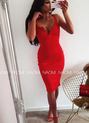 Сукня плаття червоне літнє платье сарафан