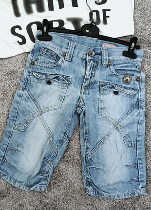 Шорты джинсовые