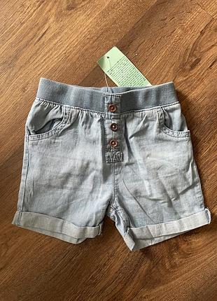 Джинсовые шорт детские 80р pepco zara